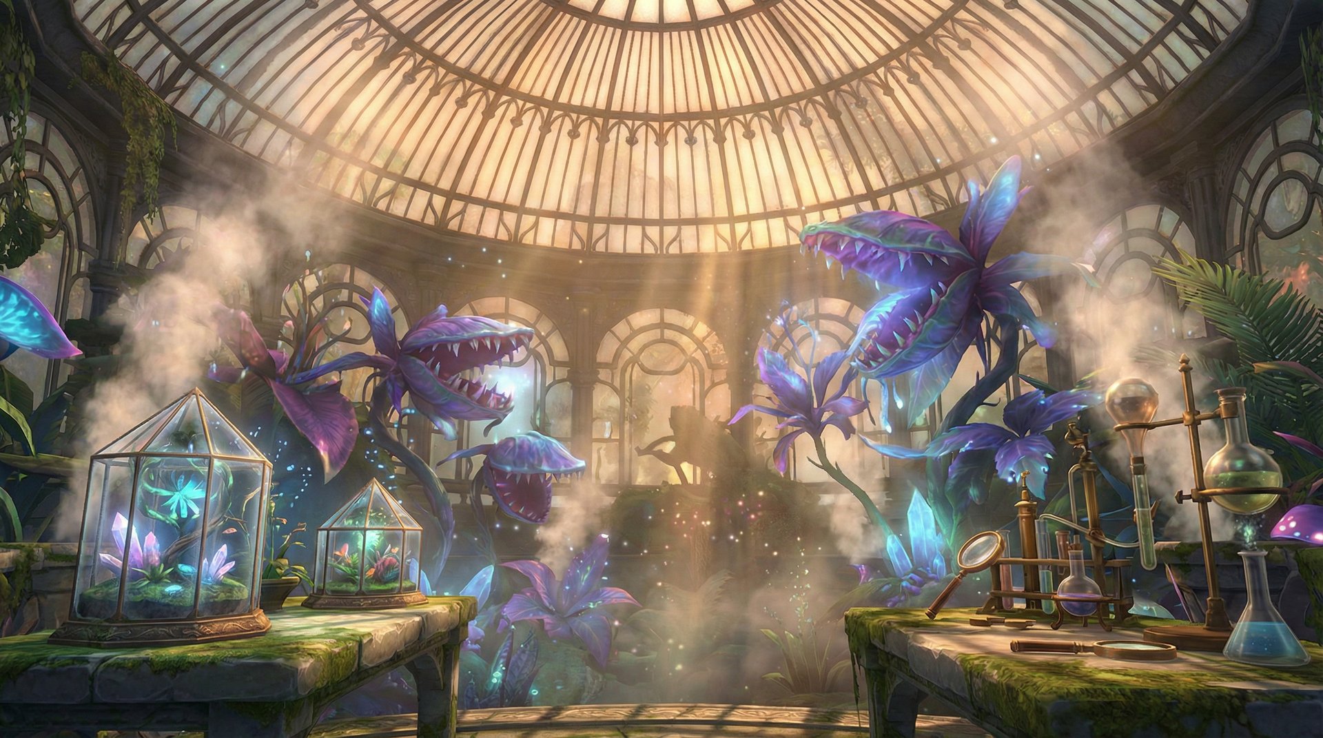 偷拍冬季温室植物养护视频教程